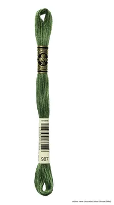 Productafbeelding van DMC Stickgaren Mouline Special 117MC -987, 6-strengs, 8 meter