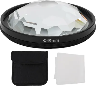 Obrázek produktu pro Fotoaparát kaleidoskop filtr vysoce propustné optické sklo čočky účinky 49 mm / 1,93 palce