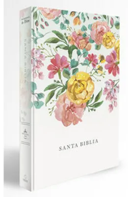 Produktbild von Biblia Reina Valera 1960 Tamaño Manual, Tapa Dura, Flores Rosadas / Spanish Bible Rvr 1960 Handy Size, Lp, Hc, Pink Flowers
