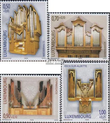Produktbild von Briefmarken Luxemburg 2007 Mi 1765-1768 (kompl.Ausg.) postfrisch Orgeln