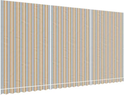 Immagine prodotto di Tessuto di Ricambio per Tenda Strisce Multicolore 6x3 m