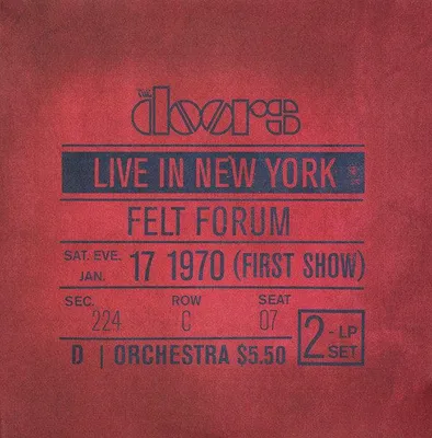 Zdjęcie produktu dla The Doors - Live In New York (2 LP)
