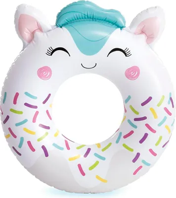 Produktbild von Intex | Schwimmring - Weiß - Robust und stabil - Spaß für Kinder ab 8 Jahren
