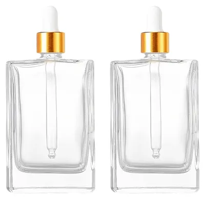 Produktbild von Set mit 2 Glasflaschen mit Pipette für ätherische Öle