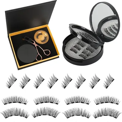 Produktbild von INF Magnetisches Wimpernset: Schnell, bequem und wiederverwendbar