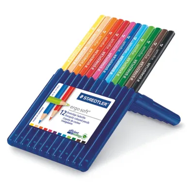 Produktbild von STAEDTLER Dreikant Buntstift ergosoft 12er Etui
