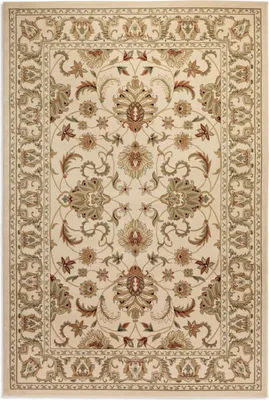 Zdjęcie produktu dla Dywan tradycyjny do salonu 200x280cm, klasyczny kremowo beżowy wzór