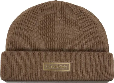 Image de Calvin Klein Patch Chunky Rib Coton Couleur Marron