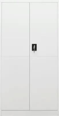 Immagine prodotto di Armadio con Ripiani Bianco 90x40x180 cm in Acciaio