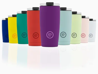 Isolierbecher 330 ml Edelstahl mit Deckel, BPA-frei