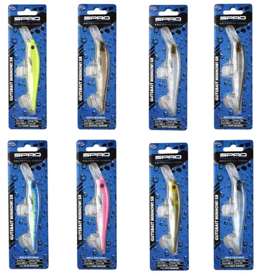 Produktbild von Spro Gutsbait Minnow 11cm 13g SR - Wobbler, Farbe:White Minnow