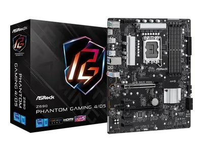 Produktbild von Asrock Z690 Phantom Gaming 4/D5 Intel Z690 LGA 1700 ATX