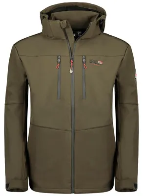 Zdjęcie produktu dla Geographical Norway Herren Timmexama_Męska kurtka softshell, kolor khaki, rozmiar XXXL