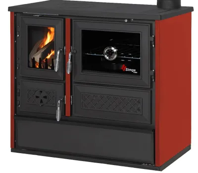 Produktbild von Küchenofen Holzherd 802 - BELLA bordeaux - 9,12 kW