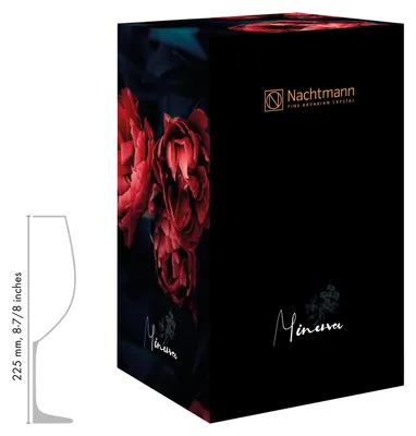 Zdjęcie produktu dla Nachtmann Minerva, Wazon w kształcie urny, Szkło, Platyna, 403 mm