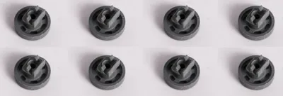 Produktbild von daniplus© 8 Stück Korbrolle, Geschirrkorbrolle, Korbrollen Unterkorb passend für AEG Electrolux Spülmaschine - Nr.: 4071300307, 4055259651, 899646403486