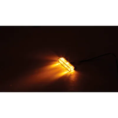 Obrázek produktu pro HIGHSIDER pro Star-MX1 Pro LED indikátor, černé pouzdro / kouřově šedá čočka (pár), přední a zadní