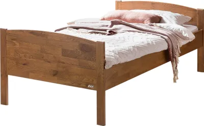 Produktbild von HASENA Adele Komfortbett Seniorenbett Eiche urban brandy 100x200