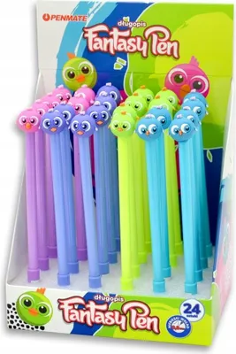 Zdjęcie produktu dla Długopis Fantazyjny Ptaszyna (24szt) PENMATE
