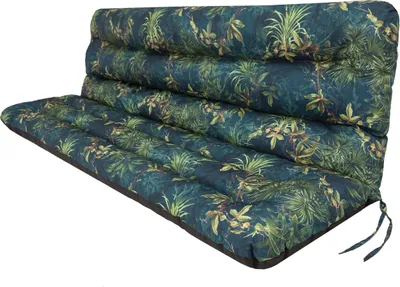 Produktbild von Hobbygarden vankúš na sedenie Vankúš na lavicu Vankúš na lavicu na záhradnú lavicu Hojdací vankúš Vankúš na podlahu pre vonkajšie / vnútorné použitie - Ania - 180 cm - GREEN GRASS