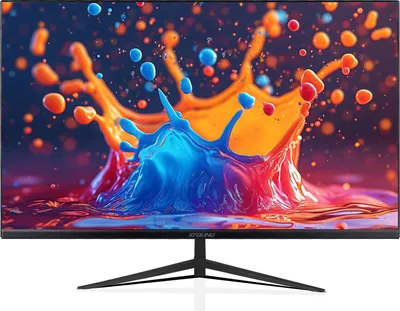Produktbild von XFDUNO Monitor, Computermonitor, 2K 27-Zoll-Augenschutzmonitor, LED, Bildwiederholfrequenz 165 Hz, Auflösung 2560 x 1440, Reaktionszeit 1 ms, Schwarz