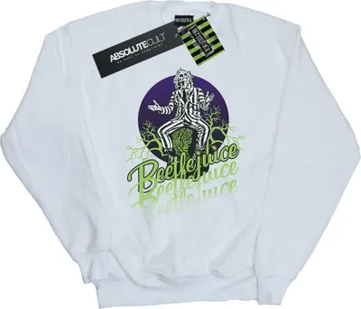 Produktbild von Beetlejuice - Sweatshirt für Damen BI10481 (XL) (Weiß)