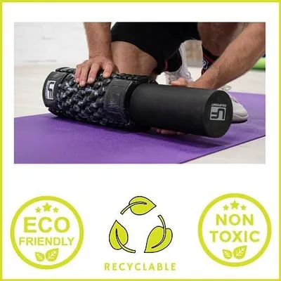 Obrázok produktu pre Urban Fitness: Masážna valec s masážnou pomôckou 2 v 1