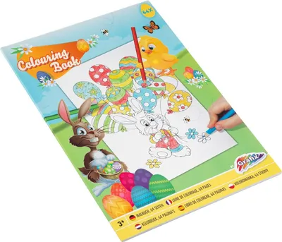 Image de Kleurboek Pasen A4, 64pag.