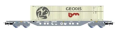 Produktbild von Jouef F, Sgnss mit 45`Cont. GEODIS, Ep. V HJ6263