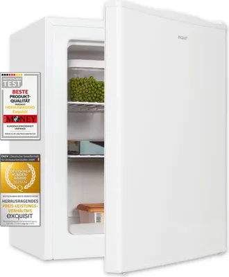 Produktbild von Exquisit Mini Gefrierschrank GB60-150E weiss | 42 l Nutzinhalt | Klein und kompakt | Türanschlag wechselbar | Gefrieren