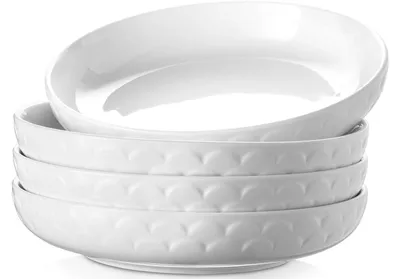 Pastakommenset 4er, Porzellan, 25,4 cm, 1600 ml, spülmaschinengeeignet