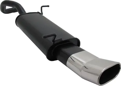 Image de Echappement sport Novus pour Seat Ibiza 6L 135x75mm DTM Silencieux final avec ABE