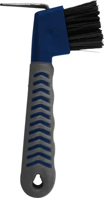 Produktbild von Waldhausen Grippy Hoof-Pick-Brush, Farbe:azurblau/grau