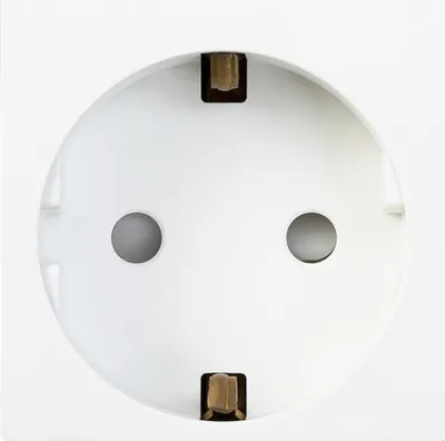 Produktbild von Steckdoseneinsatz 230V weiß  EU-version System RTX SH