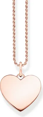 Produktbild von Thomas Sabo KE2132-415-40-L50 Halskette mit Anhänger Damen Herz Silber Roségold