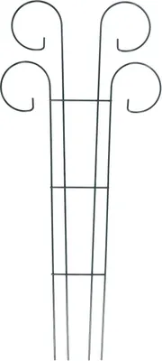 Produktbild von BURI Metall-Blumenspalier 90x41cm Rankgitter Pflanzenstütze Rankgestell Kletterhilfe
