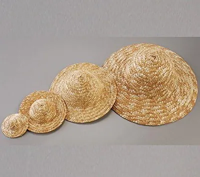 Produktbild von Hut aus Stroh 16 cm naturfarben