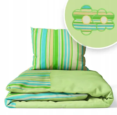 Produktbild von Kinderbettwäsche 100x135 Baumwolle Baby Bettwäsche Set 100x135 + 40x60 Kissenbezug Jungen & Mädchen Kleinkind Bettbezug