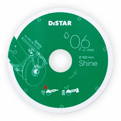Zdjęcie produktu dla Tarcza diamentowa DISTAR SHINE 101 x 0,6 x 22,23mm