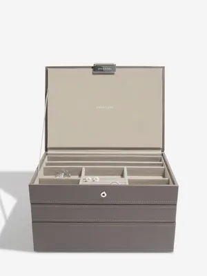 Productafbeelding van STACKERS MINK - Sieradendoos - Juwelendoos - Sieradenhouder - Sieraden Organizer