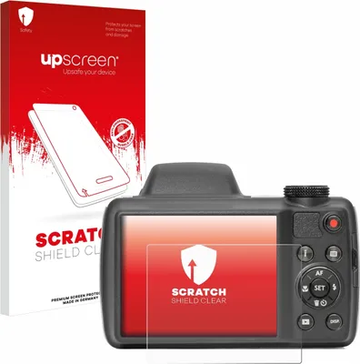 Produktbild von upscreen Schutzfolie für Kodak Pixpro AZ528 Displayschutz Displayschutzfolie Folie Klar Transparent