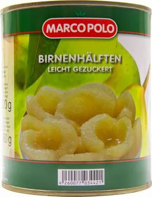 Produktbild von Food-United Birnenhälften halbe Frucht 1 Dose Füllm 820g ATG 460g