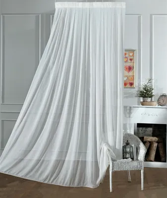 Produktbild von Gardinella - Gardine Tüllgardine Livia überzeugt durch zeitloses und modernes Design 145 cm x 220 cm