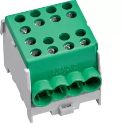 Produktbild von HAGER KH35E8 Hauptleitungsabzweigklemme 1pol IP20Grün (KH35E8)