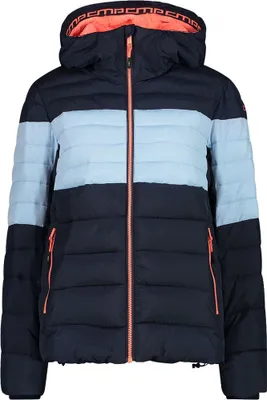 Image de Cmp Woman Jacket Fix Hood N950 Black Blue 36