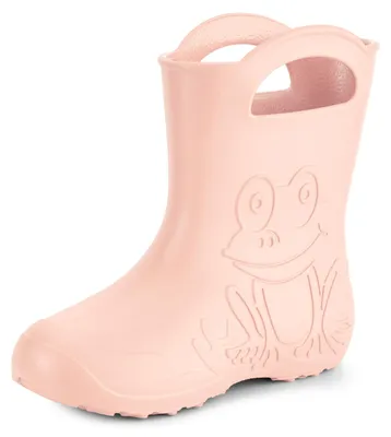 Produktbild von Ladeheid Damen federleichte Eva Gummistiefel Regenschuhe LA-CA-09 (Puderrosa, 40/41 EU)