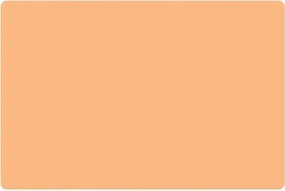 Produktbild von 4er Set Tischset Uni "Apricot" - Rutschfest - Kunststoff -Untersetzer - Platzdeckchen - Platzsets - Orange - 30x45cm