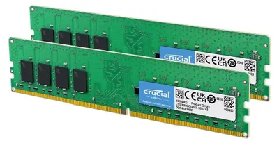 Produktbild von Crucial Speicher 32Gb 2x 16GB DDR4 3200MT/s CT16G4DFRA32A Desktop RAM 288Pin