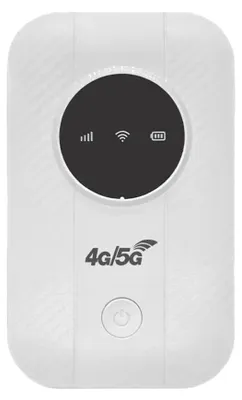 Image de Routeur WiFi portable, compatible 4G/5G, connexion haute vitesse, couleur ivoire