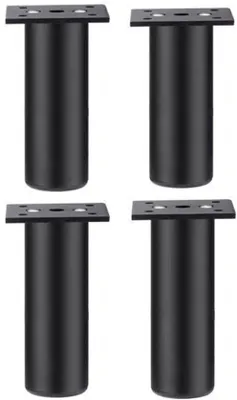 Zdjęcie produktu dla Regulowane nóżki meblowe - wysokość 6-35 cm, aluminium